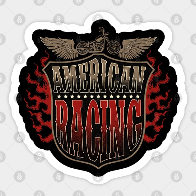 American Chopper Racing Sticker by Funky Aviation